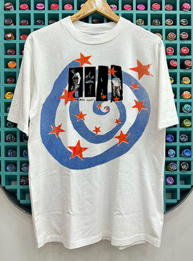 Sonic Youth音速青年摇滚乐队短袖T恤cec原宿风美式质感高街半袖