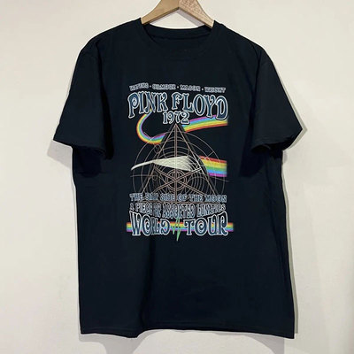 平克弗洛伊德PinkFloyd英伦摇滚乐队团队T恤高街美式潮牌男女短袖