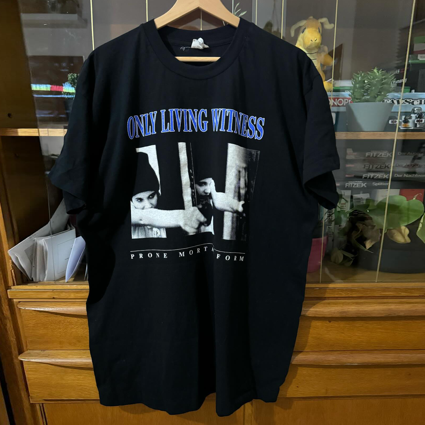 Only Living Witness摇滚乐队暗黑短袖T恤小众设计感重磅棉半袖男