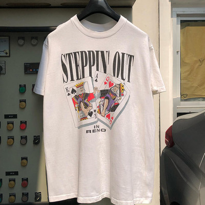 SteppinOut专辑扑克牌短袖