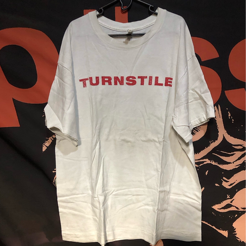 Turnstile摇滚乐队极简风短袖T恤美式复古街头oversize男女半袖