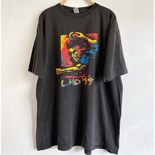 T恤男女款 高街学院风潮牌FOG重磅纯棉小领口短袖 99复古美式 LHD