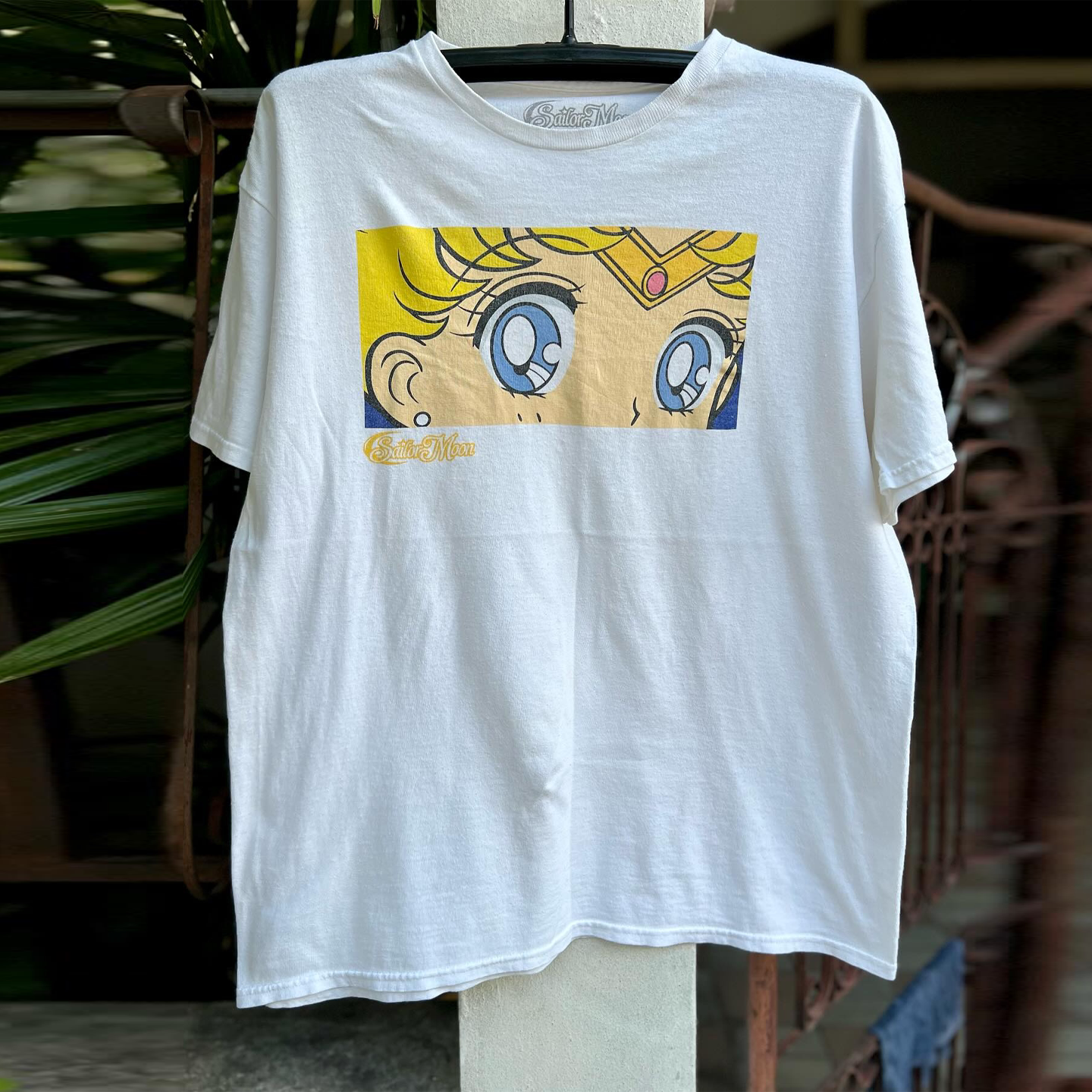 Sailor Moon美少女战士美式复古潮流oversize创意趣味纯棉短袖T恤