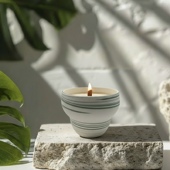 福缭FuLau陶土之墟香薰蜡烛景德镇手作陶瓷天然香氛精油小众礼物