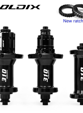 GOLDIX r310公路车V刹花鼓前20H后24孔锥形棘轮36T自行车圈刹轮毂