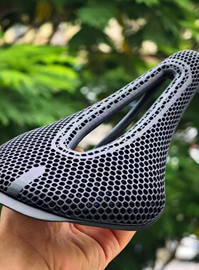 GOLDIX跨境新款3D打印碳纤维坐垫 超轻公路车赛车座垫 自行车鞍座