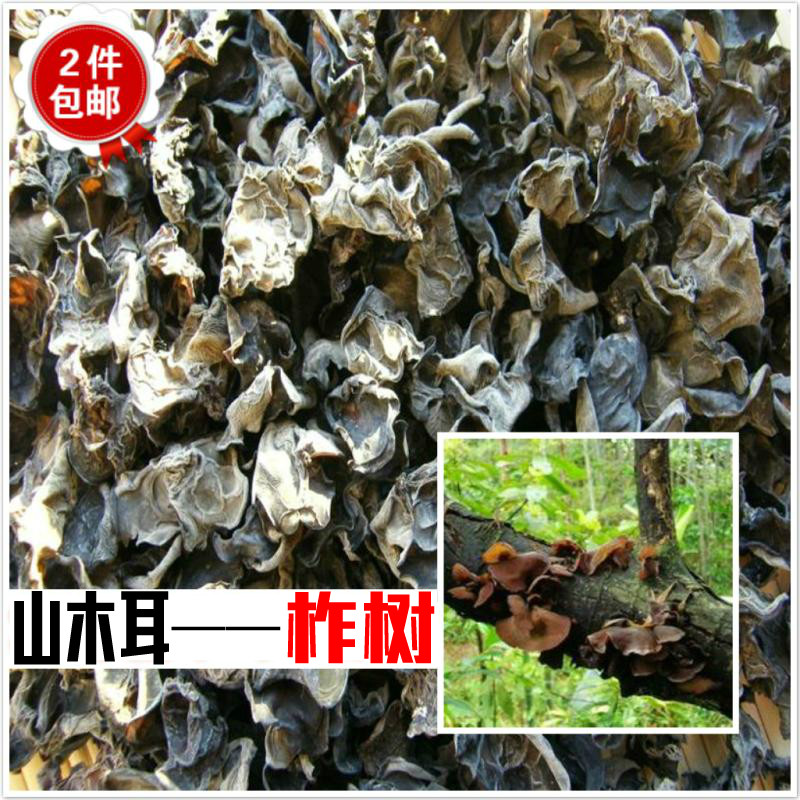 大兴安岭250g柞树野生黑木耳包邮
