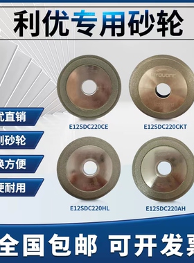 利优E12SDC220 CE HL AH CK标配金刚石砂轮可开票包邮磨刀机专用
