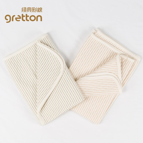 绿典婴儿彩棉盖毯gretton