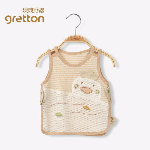 gretton绿典婴儿男女吊带背心衫