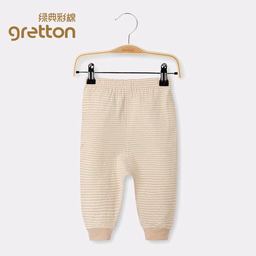 gretton绿典彩棉儿童秋裤春秋
