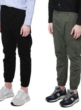 IT香港潮牌 IZZUE ARMY 休闲宽松多口袋工装束脚余文乐男裤6103