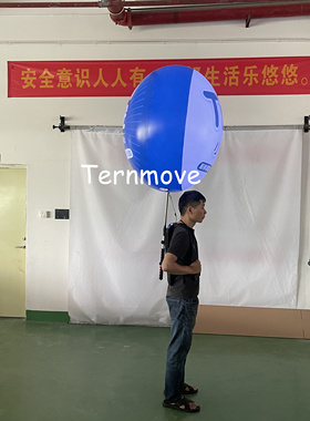 充气发光球户外广告宣传派发展览商场游行充气支架LED大背包气球