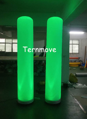 充气发光灯柱开业活动灯箱苹果华为手机店广告夜光立柱子拱门气模