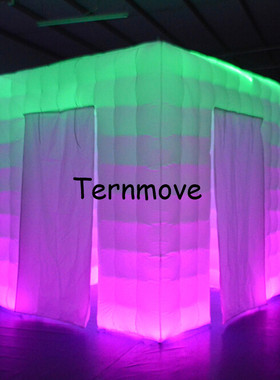 inflatable photo booth tent 充气照相亭爆款水立方小帐篷定制