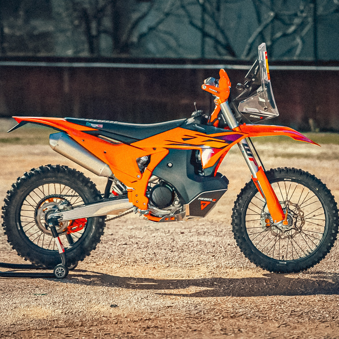 24-27款KTM450-500 EXC年新款拉力头导航塔加大油箱套件