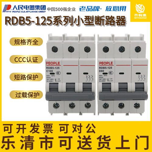 人民RDB5-125高分段小型断路器