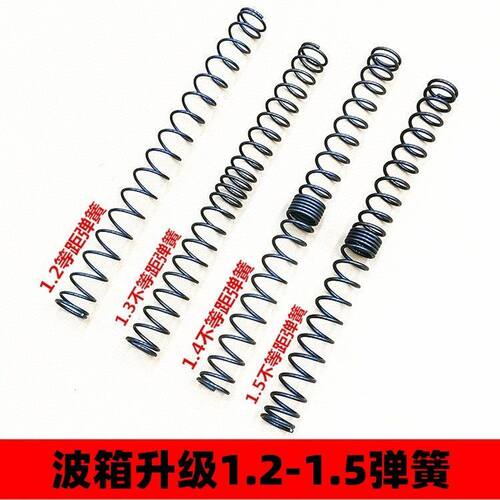 军典CQB司马M4波箱G36改装1.4弹簧416卷毛MP5金属AUG零配件AK47缸