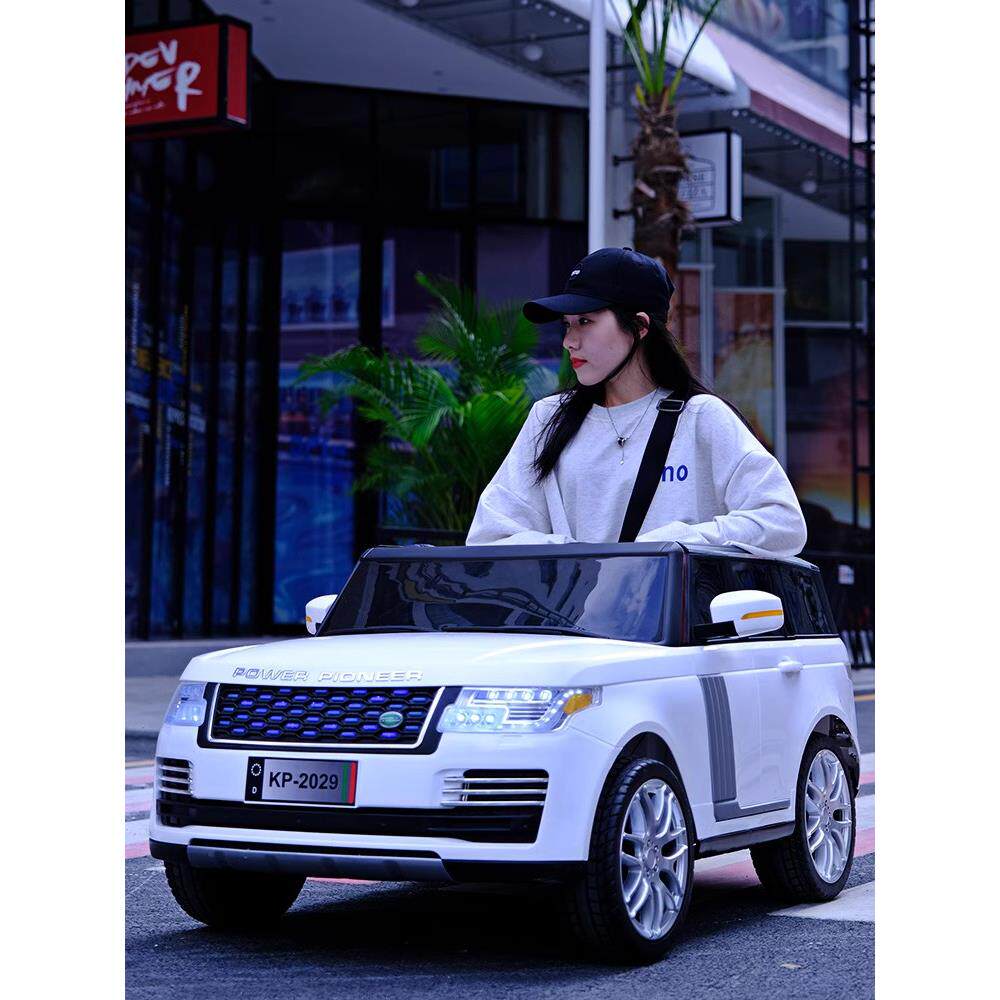 儿童车电动汽车四轮男女宝玩具车可坐大人四驱摇摇遥控越野车