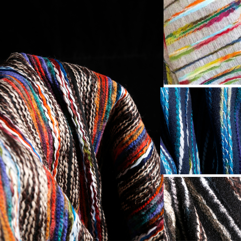 民族服装异域风情重工绣花呢料麻花条纹针织提花布料家居设计面料,居家布艺,海绵垫/布料/面料/手工diy,淘宝优惠券,粉丝福利购,淘宝优惠卷