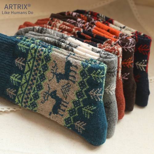 冬季毛线袜秋冬羊毛袜