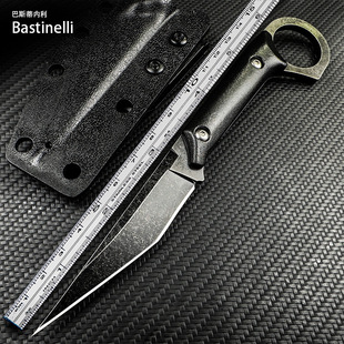 出口巴斯蒂内利Bastinelli爪子户外露营生存野外求生战术刀具防身