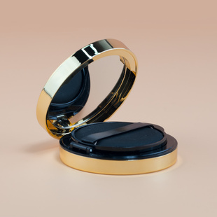 气垫空盒闪光圆形磁铁钻石气垫盒磁吸气垫空盒子BB霜粉底液分装盒