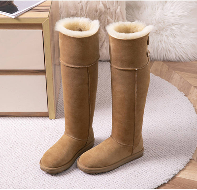 改价EVERAU过膝可翻折两穿雪地靴