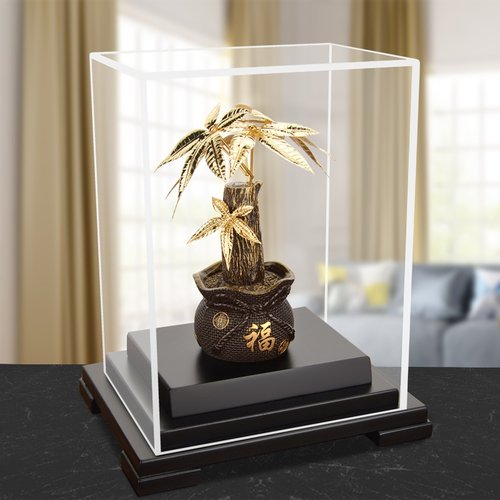 金箔发财树摇钱树摆件客厅摆设