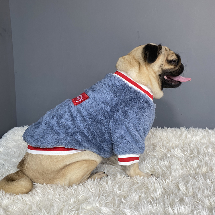 巴哥法斗狗狗衣服秋冬装加绒卫衣