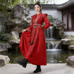 雪龙吟江湖夜雨十年灯儿童舞蹈演出服成人男女武侠侠客风万马奔腾