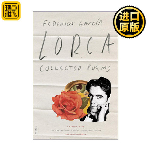 原版 Collected Poems 洛尔迦诗集 西班牙语英语 双语版 Federico Garcia Lorca 进口原版书籍