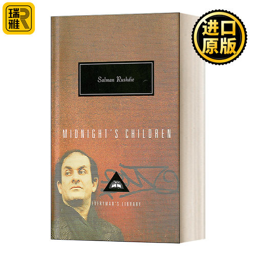 英文原版小说 Midnight's Children 午夜之子 萨曼·鲁西迪 Everyman精装版 英文版 Salman Rushdie 进口英语原版书籍