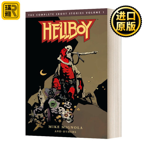 地狱男爵 短篇小说全集1 英文原版 Hellboy The Complete Short Stories Volume 1 黑马漫画 Mike Mignola迈克米格诺乐 英语书籍