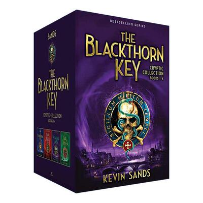 英文原版 The Blackthorn Key Cryptic Collection 黑荆棘的钥匙1-4册盒装 青少年动作冒险小说 英文版 进口英语原版书籍