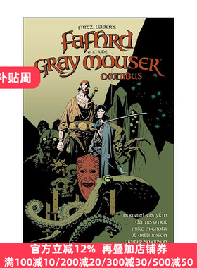 英文原版 Fafhrd and the Gray Mouser Omnibus 范赫德与灰鼠 精选集 含雨果奖获奖作品邂逅兰克马尔 黑马漫画 Fritz Leiber英文版