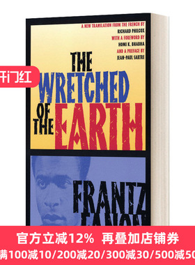 大地上的受苦者 英文原版 The Wretched of the Earth 非洲历史 Frantz Fanon 弗朗兹法农 后殖民主义论述先驱 进口英语书籍