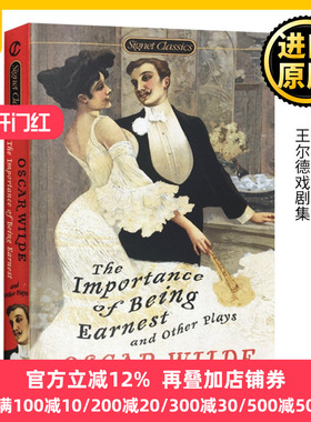 不可儿戏 英文原版 The Importance of Being Earnest and Other Plays 莎乐美 温夫人的扇子 王尔德戏剧集 进口英语书籍