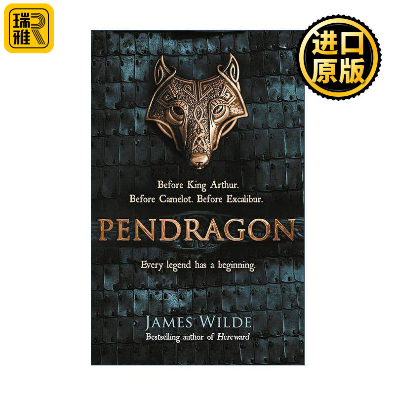 英文原版 Pendragon 潘龙的崛起 黑暗纪元三部曲1 James Wilde奇幻小说 英文版 进口英语原版书籍