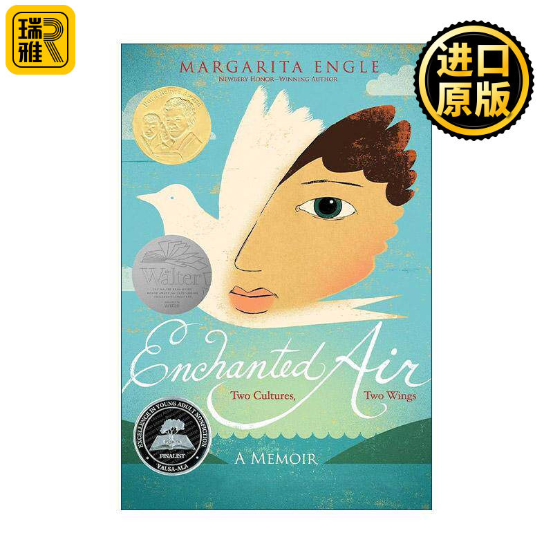 英文原版 Enchanted Air 魔法空气 关于两种文化 一对翅膀的回忆录 贝普尔作者奖 冷战历史 英文版 进口英语原版书籍