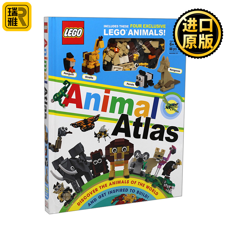 LEGO Animal Atlas 乐高动物图集 英文版 Rona Skene