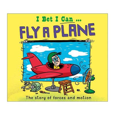 英文原版 I Bet I Can Fly a Plane 我打赌我能驾驶飞机 儿童科普百科绘本精装 英文版 进口英语原版书籍