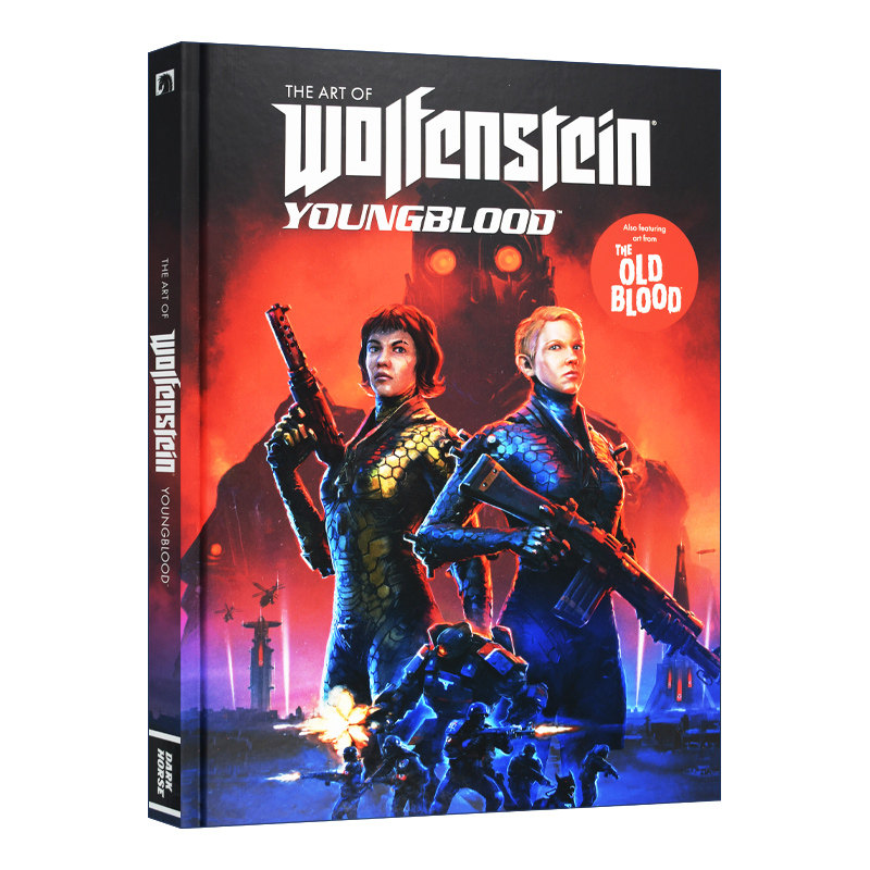 The Art of Wolfenstein Youngblood 德军总部 新血脉 游戏设定集 游戏插画与设计 精装