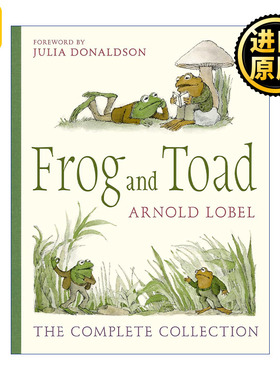 英文原版 Frog and Toad: The Complete Collection 青蛙和蟾蜍 精装故事集收藏版 艾诺·洛贝尔经典儿童故事
