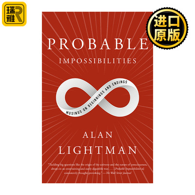 英文原版 Probable Impossibilities MITAlan Lightman