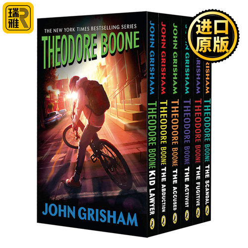 西奥律师事务所6本盒装 英文原版 Theodore Boone Pb 6C Box Set 英文版 John Grisham 进口英语原版书籍