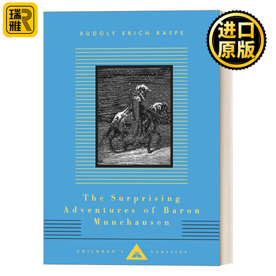 英文原版 The Surprising Adventures of Baron Munchausen 吹牛大王历险记 Everyman精装收藏版 儿童经典系列 英文版 进口英语原
