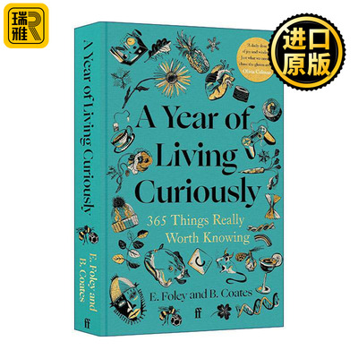英文原版 A Year of Living Curiously 好奇生活的一年 365件值得了解的知识 精装 英文版 进口英语原版书籍
