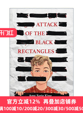 英文原版 Attack of the Black Rectangles 黑色矩形的进攻 精装 学乐金系列 英文版 进口英语原版书籍