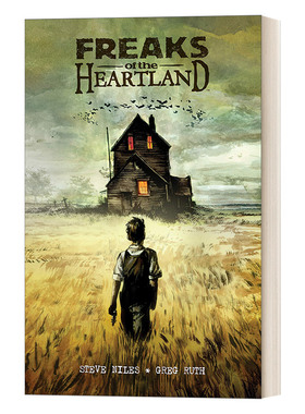 英文原版 Freaks of the Heartland 怪胎 惊悚 犯罪 恐怖 Dark Horse漫画 Steve Niles 英文版 Greg Ruth进口英语原版书籍